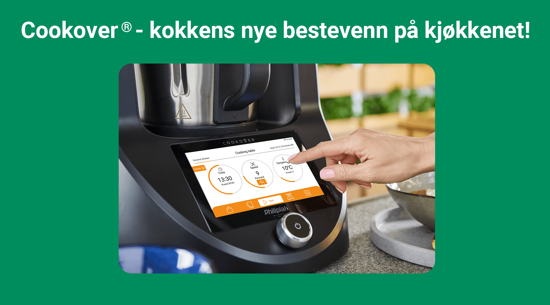 Cookover - kokkens venn!